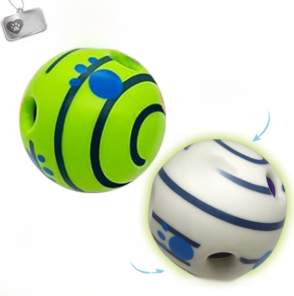 "BarkBounce" Interactive Treat Dispensing Dog Ball